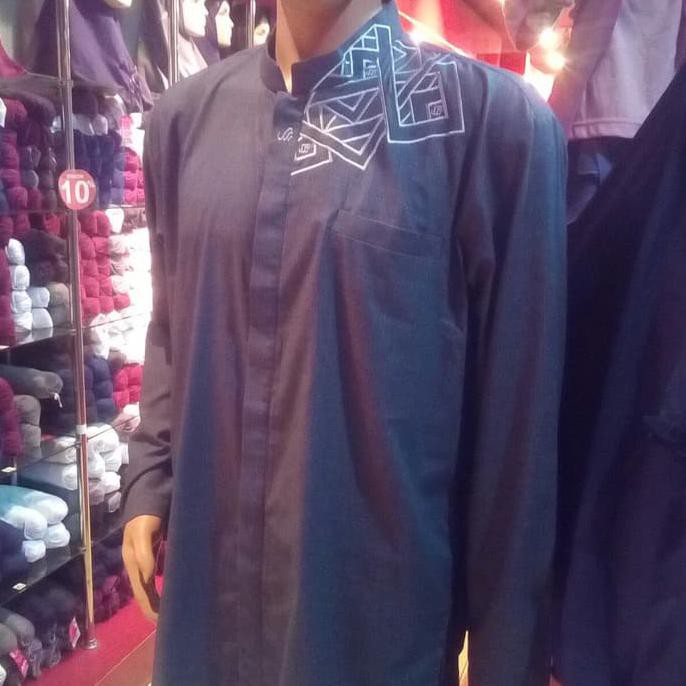 Baju Koko Kemko Zarif Blg Rabbani Original Terbaru
