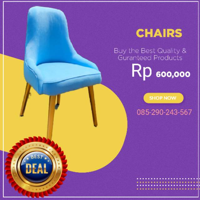 Flash Sale 4.4 sofa single, sofa cafe, kursi cafe termurah best deal