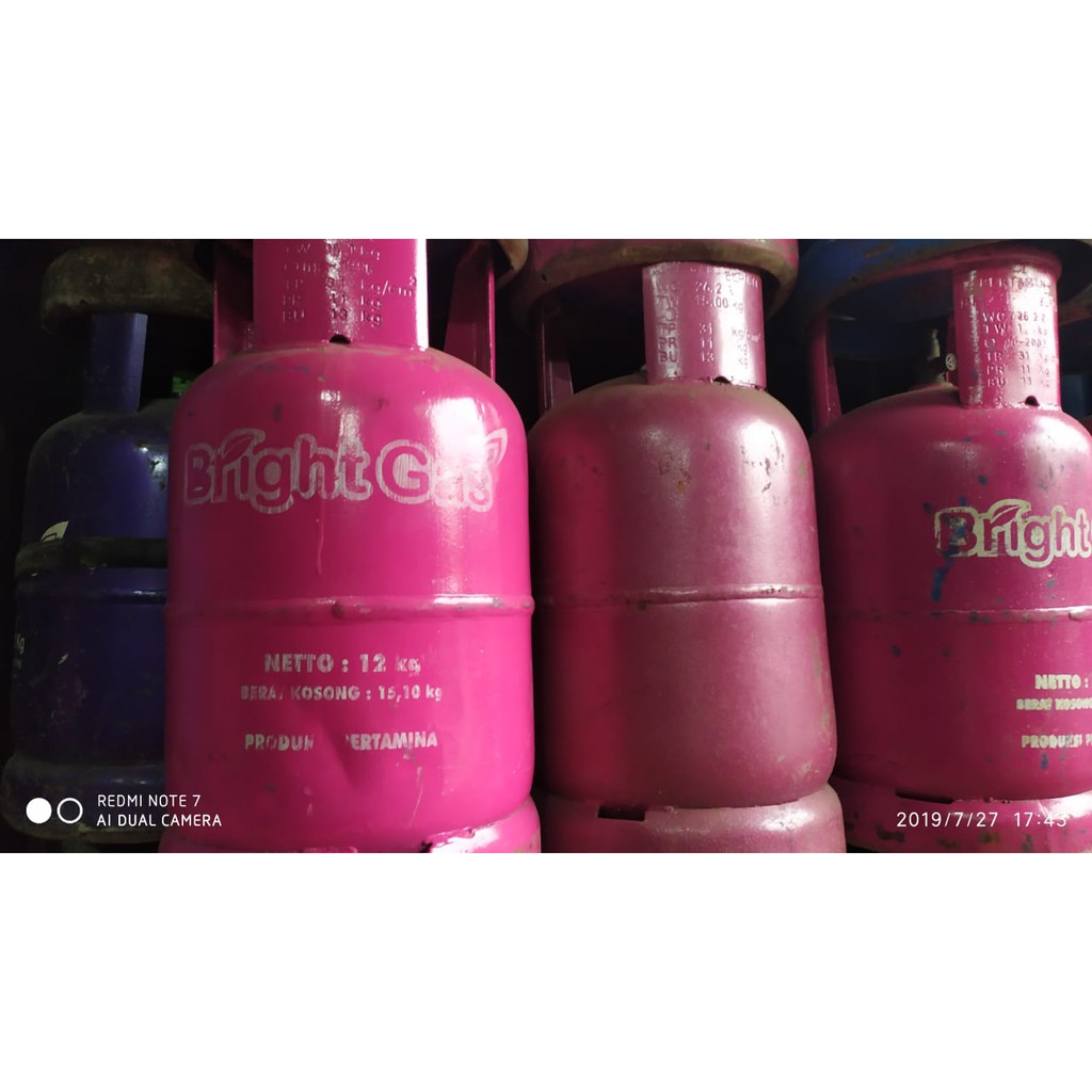 TABUNG BRIGHT GAS 12 KG KOSONG