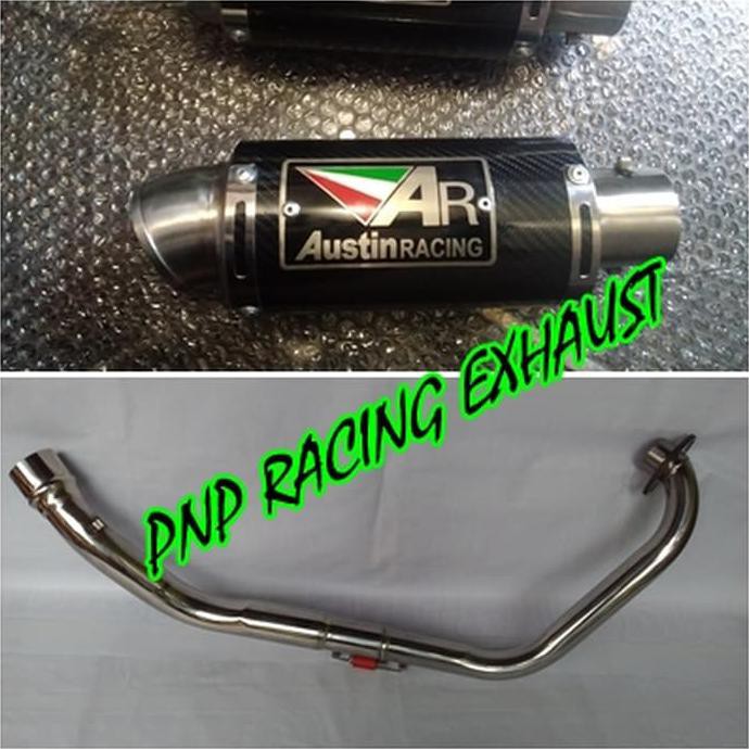 PROMO Knalpot Racing Austin Fullsystem Yamaha R15/Xabre SALE