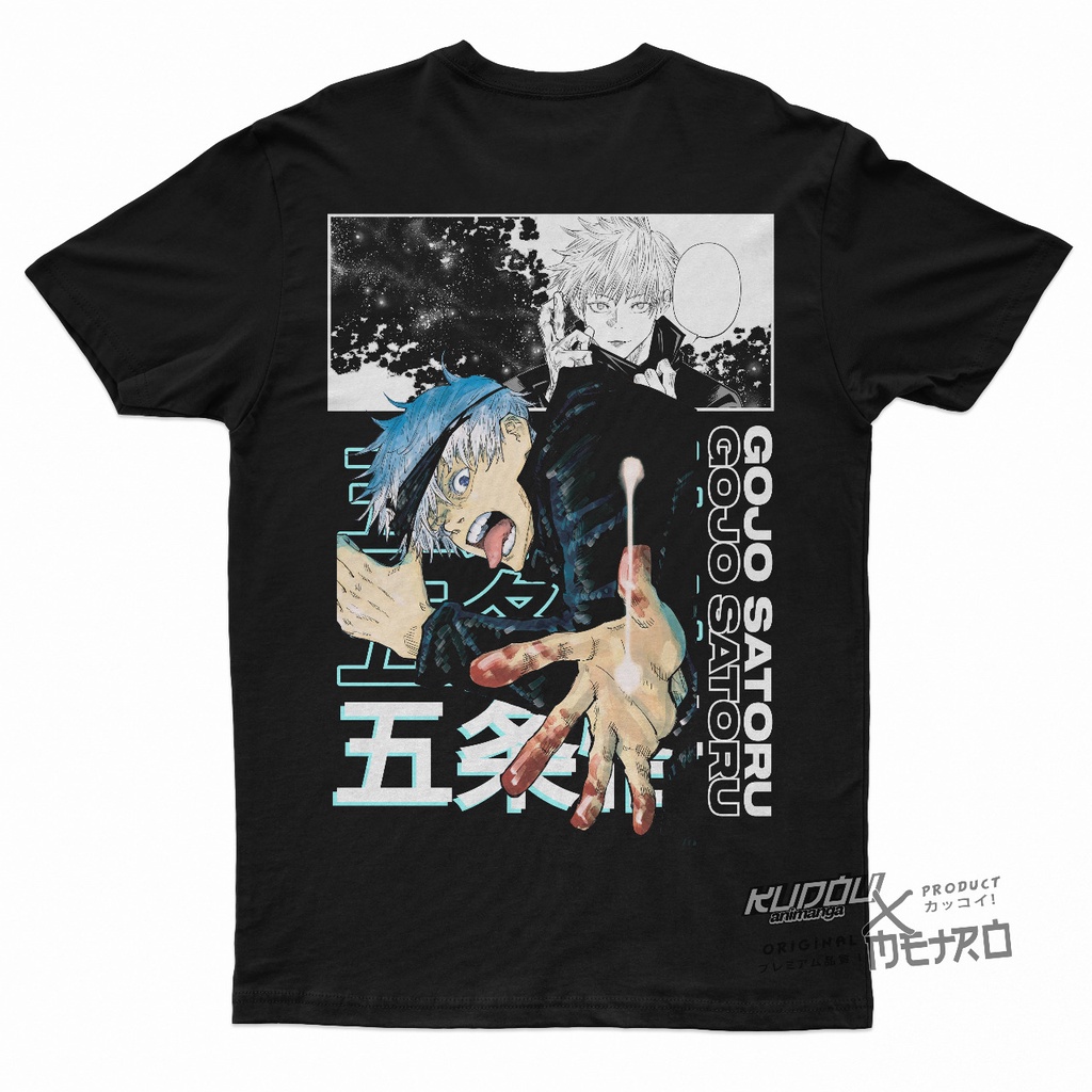 Kaos Gojo Curtain Anime Manga Jujutsu Kaisen Premium Unisex