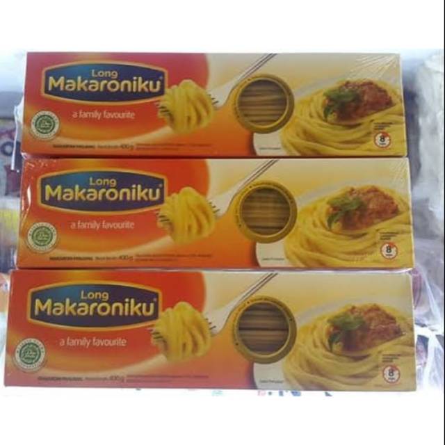 

MAKARONIKU MACARONI LONG 400GR