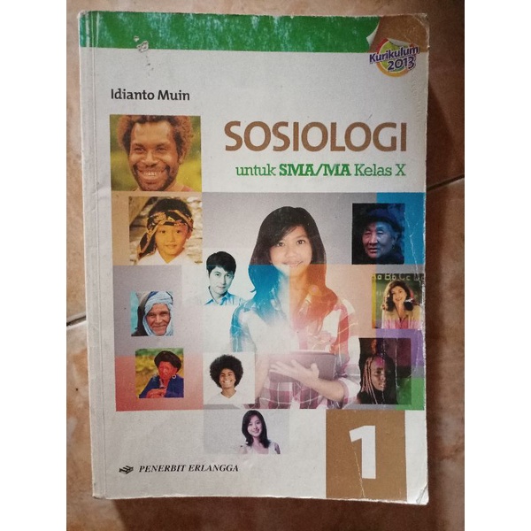 (PRELOVED) SOSIOLOGI KELAS 10 ERLANGGA