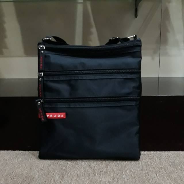 Tas slempang pra besar tipis nylon parasut