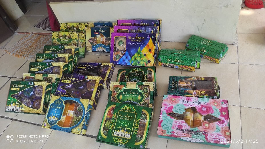 [1300gr] S024 | Kue Kering Bellarosa Paket Haicoklat  /kue Lebaran / Bellarosa Haicoklat