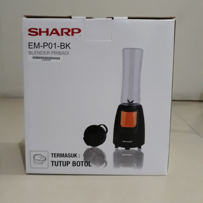 Sharp Sporty Personal Blender EM-P01-BK Hitam / EMPO1BK / EMP01BK