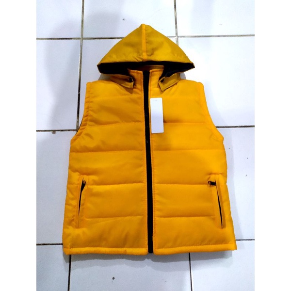 rompi parasut anak hoodie bisa di lepas Hitam/Navy/Oren/kuning/merah/marun