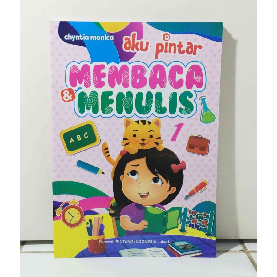 

BUKU 64 HAL Aku Pintar Membaca & Menulis Untuk PAUD / TK