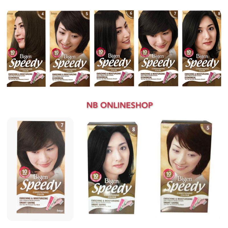 Bigen Speedy Conditioning Hair Color Natural Black 40Gr