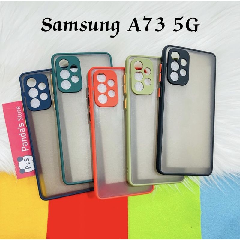 Case Samsung A73 5G My choice Original + Ring Kamera / Pelindung Kamera (PsS)