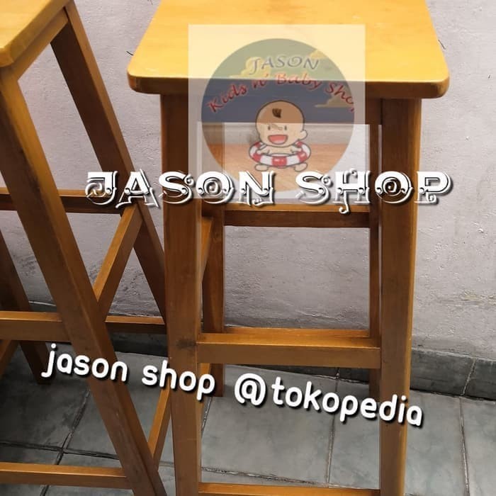 Kursi Kayu - Kursi Kayu Tinggi/Bangku Kayu 120 Cm/Kursi Kayu Tinggi 120 Cm