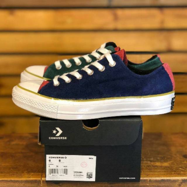 red and green converse