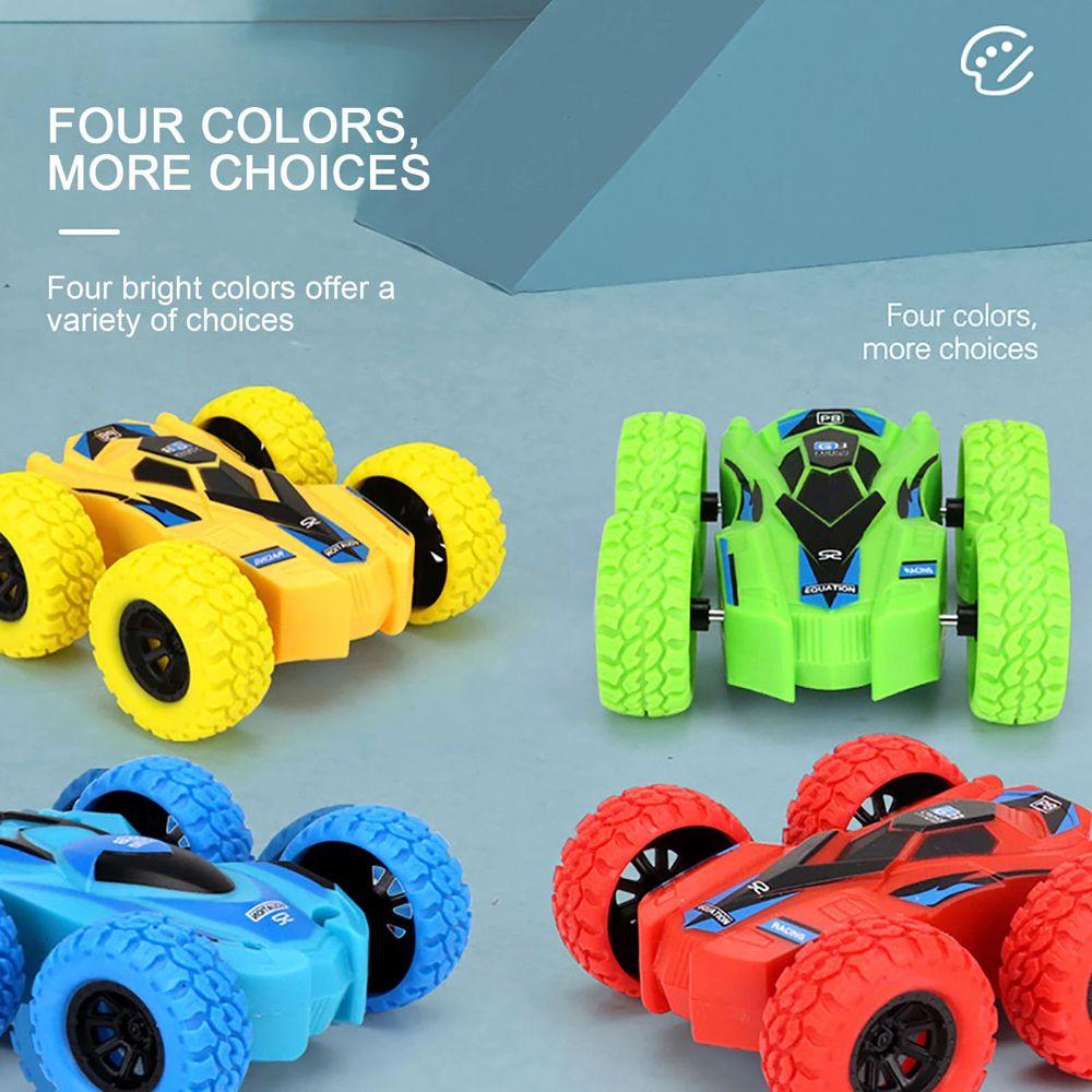 Lanfy Mainan Anak Mobil Tahan Jatuh Fun Dump Truck Inertia Mobil Mainan Anak Hadiah Mainan Anak Double-Side Vehicle