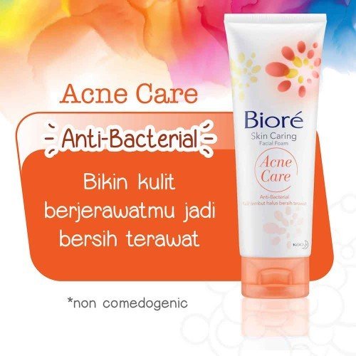 Biore Facial Foam Acne Care 100gr