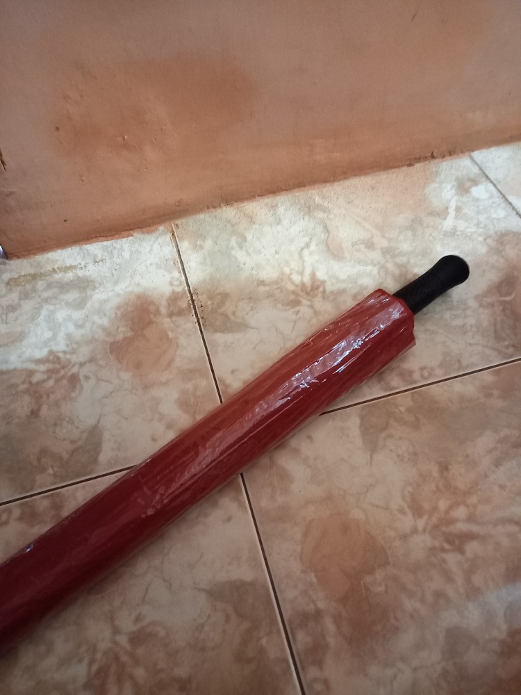 Jktumbrella - Payung Tongkat Golf Polos Warna (plus Sarung) - 76001