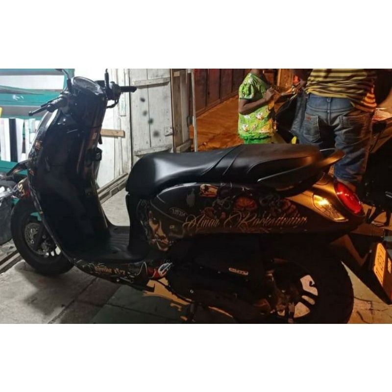 Decal Sticker All New Scoopy Prestige  2020 - 2022 Fullbody Motif Scoopy Jerinx