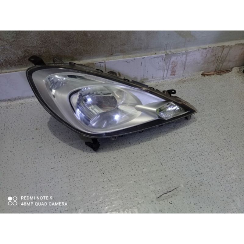 headlamp lampu depan honda jazz 2012