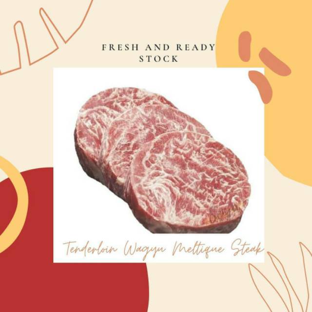 

Tenderloin Wagyu Meltique Steak 200 gram