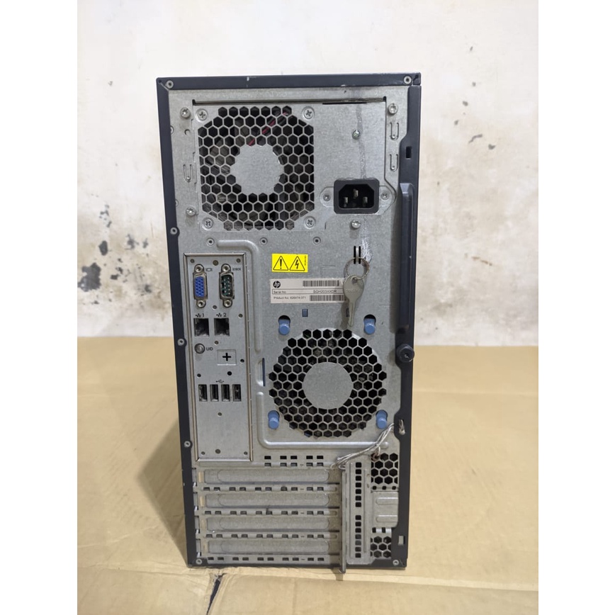 PC Server HP XEON E3 1220 Ram 8Gb Ssd 256Gb Hdd 1Tb Siap Pakai