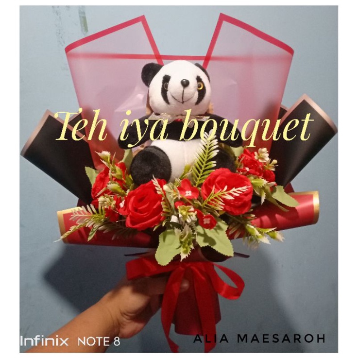 

buket boneka+bunga