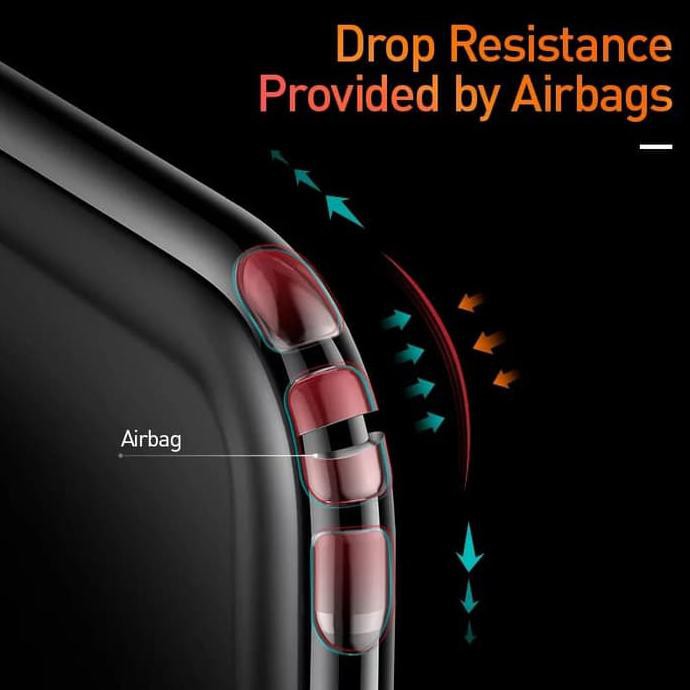 BASEUS ORIGINAL SAFETY AIRBAGS CASE FOR IPHONE 11/11 PRO/11 PRO MAX GOLD, IP 11