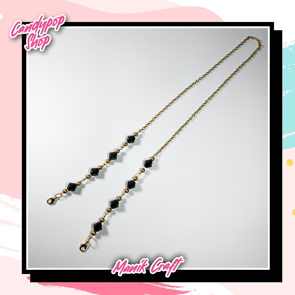 Strap Masker Rantai / Tali masker Rantai / Kalung masker Rantai / gantungan masker rantai