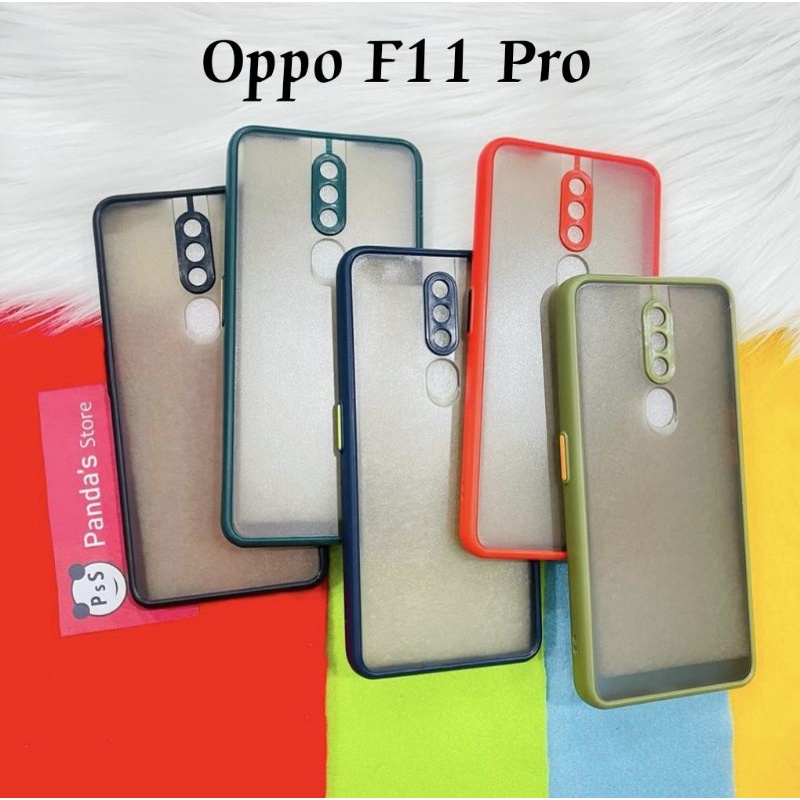 Case Oppo F11 Pro My choice Polos + Ring Kamera / Pelindung Kamera (PsS)