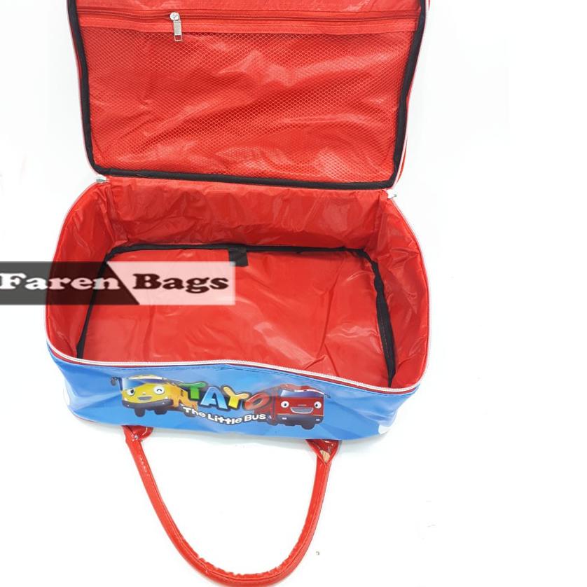 ➷ Bayar Ditempat - Tas Baju Tas Pakaian Tas Travel Tas Mudik Karakter Kartun Anak Laki-laki ♗