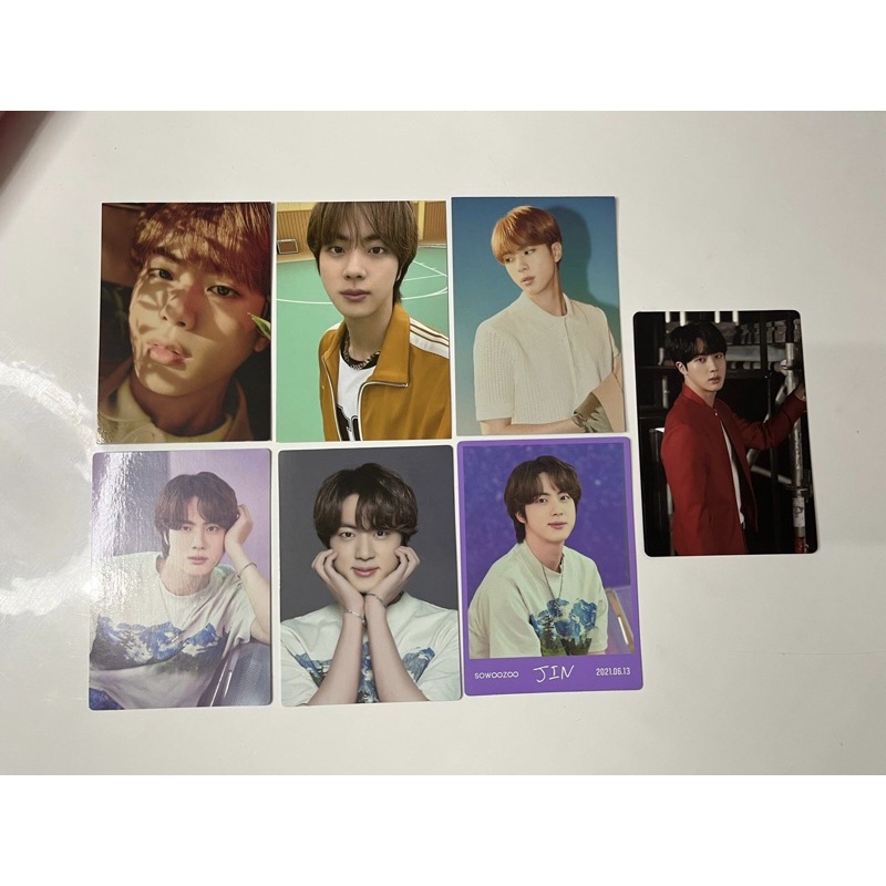 Official PC Photocard Postcard Seokjin BTS