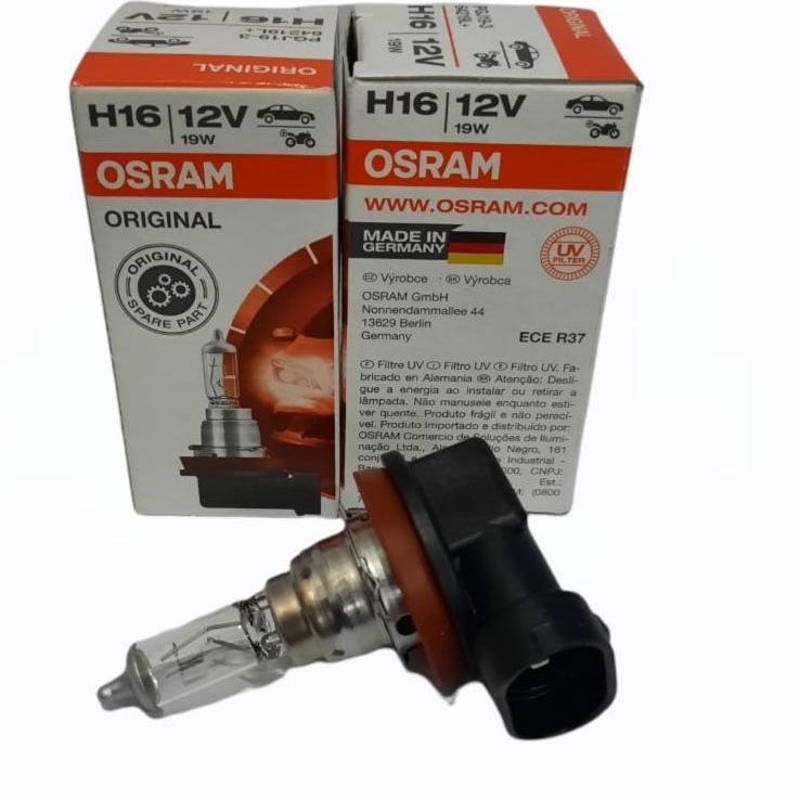 Obral Puas OSRAM H16 Bohlam Lampu Foglamp Fog Lamp 12V 19W All New Avanza Veloz Xenia Agya Ayla Rush ORIGINAL