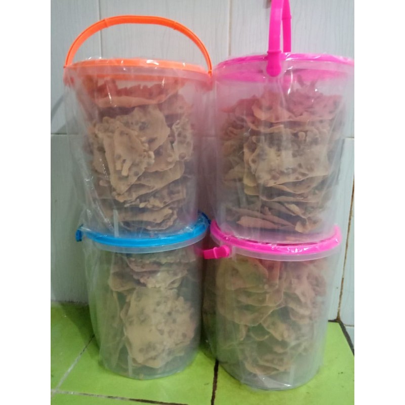 

Peyek Kacang Tanah toples/Rempeyek Renyah 500gr