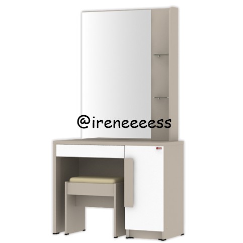 MEJA RIAS MEWAH + PUFF DUDUKAN / DRESSING TABLE JUMBO KOFI MR 90
