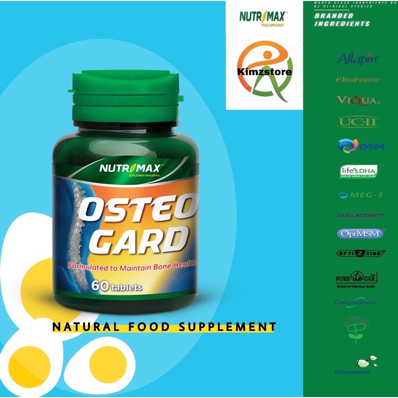 Nutrimax Osteo Gard 60 Tablet / Kalsium / Vitamin tulang