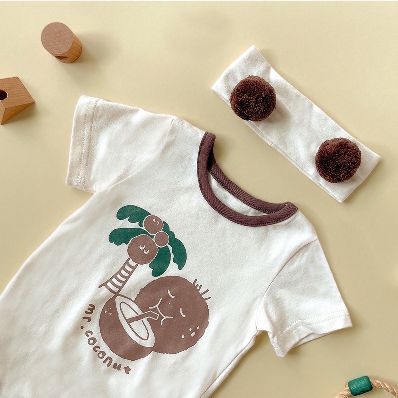 Coconut romper bayi