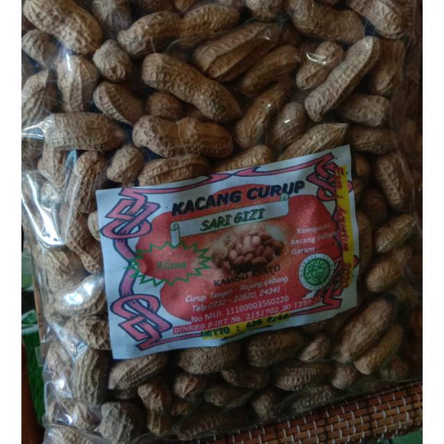 

Kacang Kulit Sangrai "Kacang Curup" Khas Bengkulu
