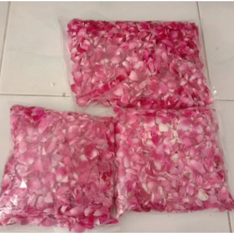 kelopak bunga mawar kampung wangi 1 kg asli segar