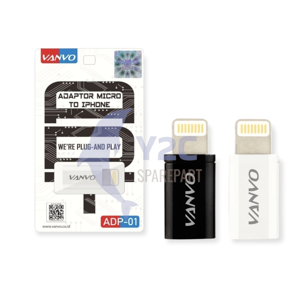 CONVERTER VANVO MICRO KE I-PHONE / ADAPTOR SAMBUNGAN CHARGER CASAN CAS