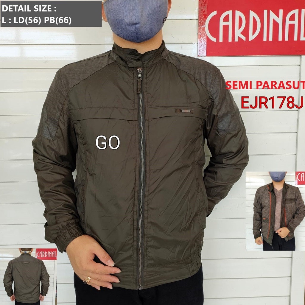 BB JPA CARDINAL JAKET PARASUT Cowok Casual Jaket Pria Keren Jaket Kekinian