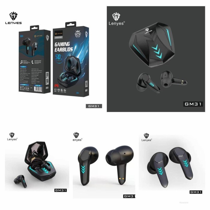 Handsfree Headset Lenyes Gaming GM-31 Game Original Suara Mantap Grosir