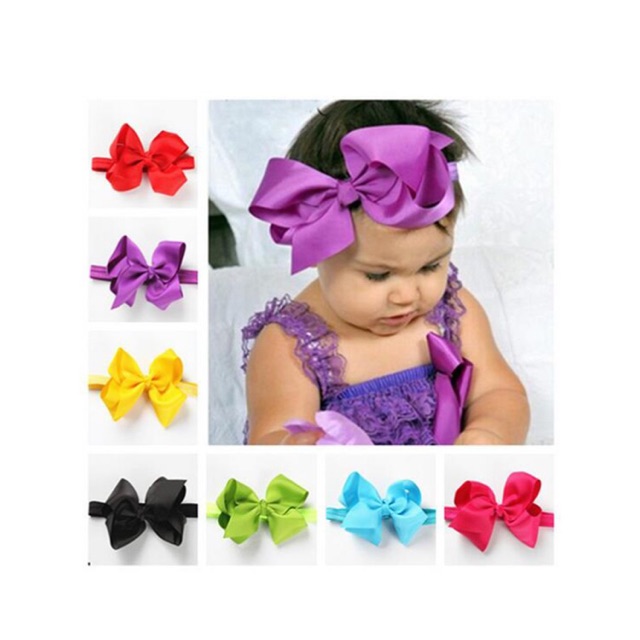 Lovely Hair Bow Tie Bands