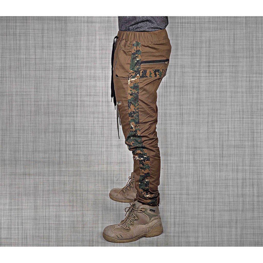 EXCLUSIVE Celana Japan Korean Style - CAMOLINE TWIL JOGGER PANTS - 1 AxelBoard Kyuzwear