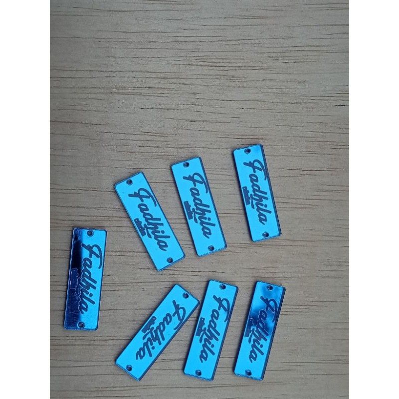 label jilbab akrilik , hijab rebranding , merk , logo