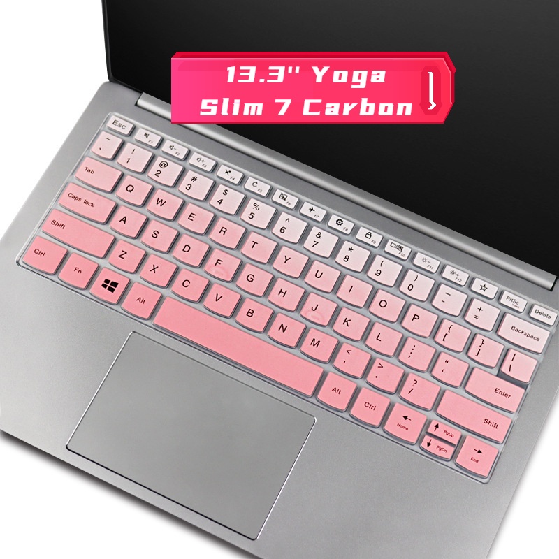 Lenovo Cover Keyboard 13.3 '' Yoga 7 Carbon Xiaoxin Pro13 2021 Lenovo Bahan Silikon Lembut