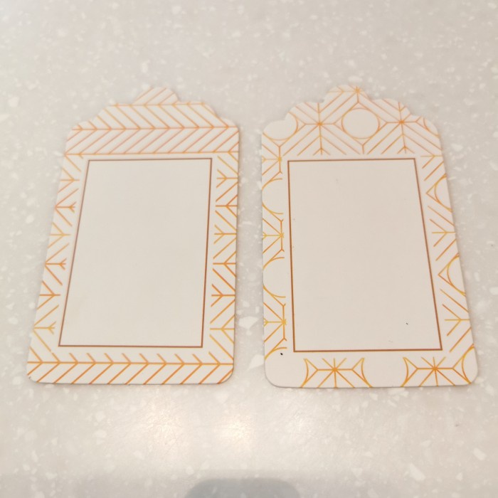 

Limited Extra Blank Card & Tali Sale!!!