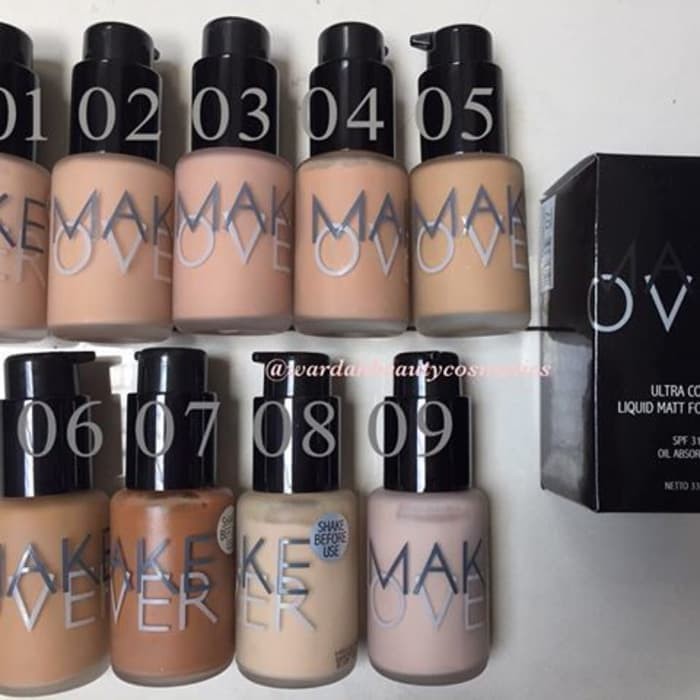 MAKE OVER ULTRA COVER LIQUID MATT FOUNDATION by AILIN