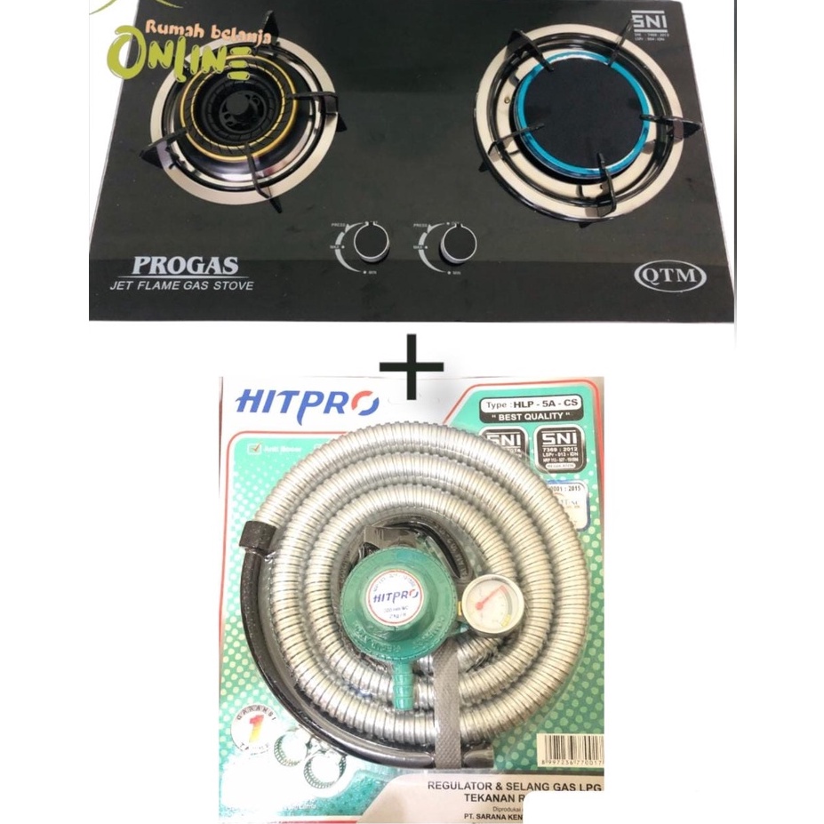 KOMPOR PROGAS TANAM 2 TUNGKU MIX BARA PG569/PROGAS 2 TUNGKU TANAM MULTI MOTIF TERMURAH DAN TERLARIS