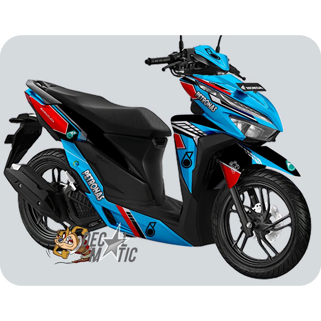 Striping Sticker Decal Full Body Vario 125 150 New Led Petronas