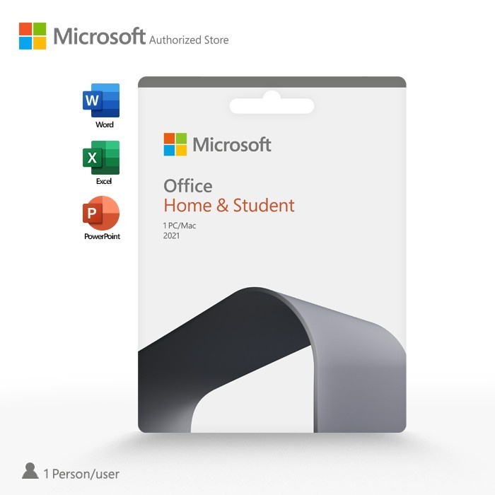 Office 2021 Home &amp; Student (Word, Excel, Power Point, One Note) - 1 User - POSA Version