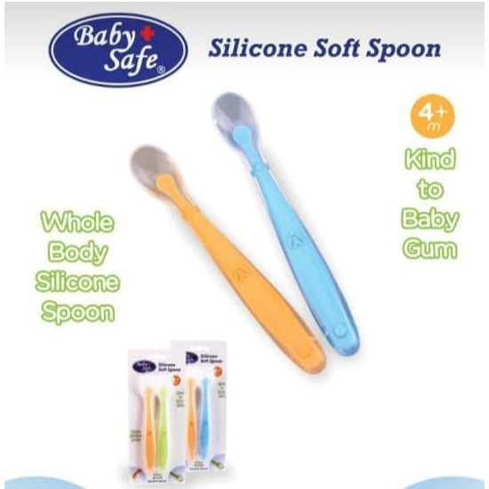 BABY SAFE Silicone Spoon SC009 - Sendok Silicone