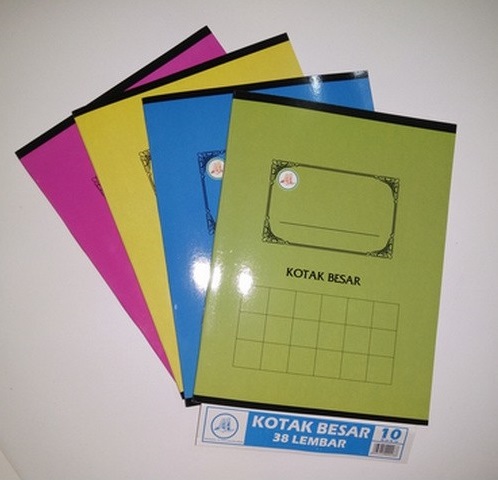 

Buku Kotak-Kotak / Merk AA / 38 lembar (1 Pcs)